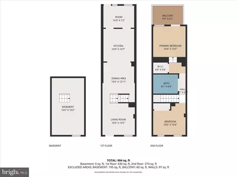 Floorplan - 1610 Marshall St, Baltimore, MD 21230 photo 1 of 4