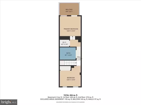 Floorplan - 1610 Marshall St, Baltimore, MD 21230 photo 3 of 4