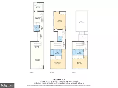 Floorplan - 411 S Wolfe St, Baltimore, MD 21231 photo 4 of 4