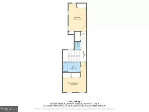 Floorplan - 411 S Wolfe St, Baltimore, MD 21231 photo 2 of 4