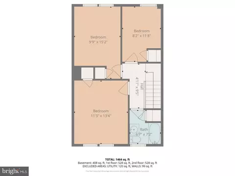 Floorplan - 3567 Elmora Ave, Baltimore, MD 21213 photo 3 of 4