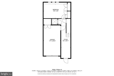 Floorplan - 915 Valencia Ct #117, Baltimore, MD 21230 photo 2 of 6