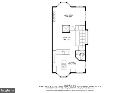 Floorplan - 915 Valencia Ct #117, Baltimore, MD 21230 photo 1 of 6