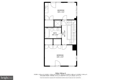 Floorplan - 915 Valencia Ct #117, Baltimore, MD 21230 photo 4 of 6