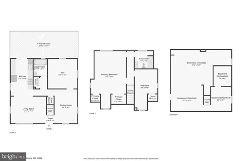 Floorplan - 5404 Radecke Ave, Baltimore, MD 21206 photo 1 of 3