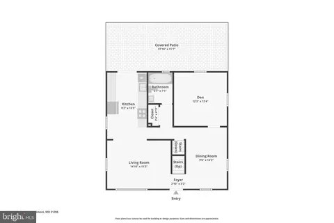 Floorplan - 5404 Radecke Ave, Baltimore, MD 21206 photo 2 of 3
