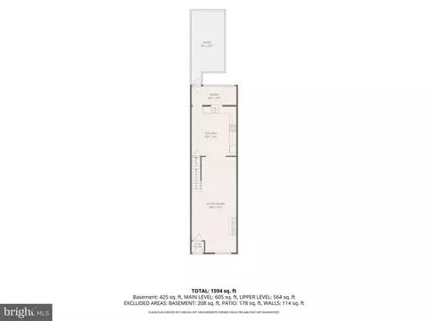 Floorplan - 1303 Weldon Ave, Baltimore, MD 21211 photo 1 of 4