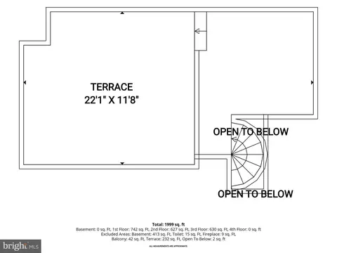 Floorplan - 30 E Henrietta St, Baltimore, MD 21230 photo 4 of 6