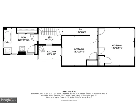 Floorplan - 30 E Henrietta St, Baltimore, MD 21230 photo 3 of 6