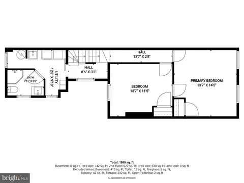 Floorplan - 30 E Henrietta St, Baltimore, MD 21230 photo 2 of 6