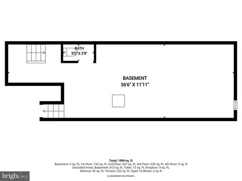 Floorplan - 30 E Henrietta St, Baltimore, MD 21230 photo 5 of 6