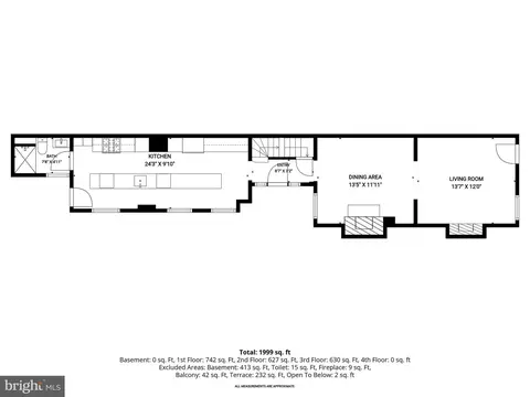Floorplan - 30 E Henrietta St, Baltimore, MD 21230 photo 1 of 6