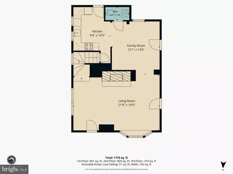 Floorplan - 3901 W Cold Spring Ln W, Baltimore, MD 21215 photo 4 of 4