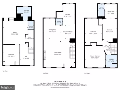 Floorplan - 3015 Spaulding Ave, Baltimore, MD 21215 photo 4 of 4