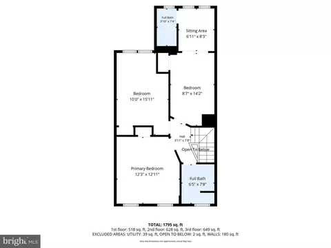 Floorplan - 3015 Spaulding Ave, Baltimore, MD 21215 photo 1 of 4