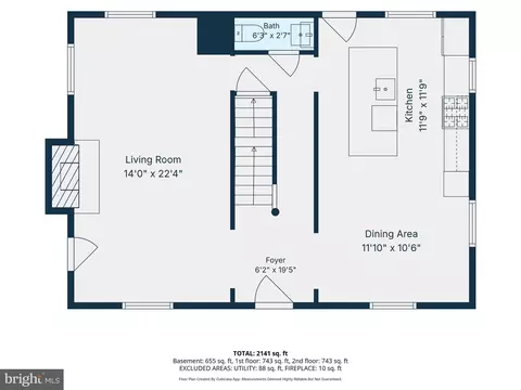 Floorplan - 5306 Brabant Rd, Baltimore, MD 21229 photo 1 of 4