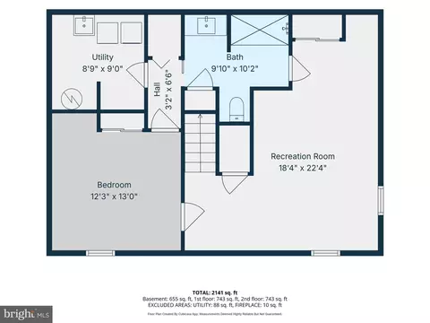 Floorplan - 5306 Brabant Rd, Baltimore, MD 21229 photo 3 of 4
