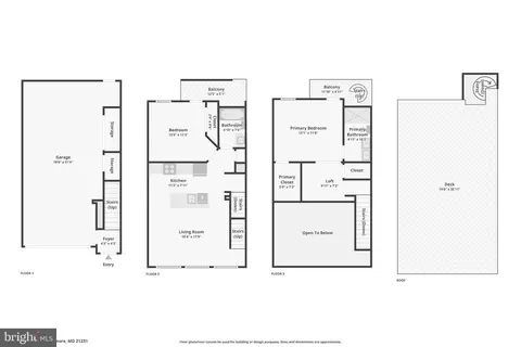 Floorplan - 703 S Durham St, Baltimore, MD 21231 photo 1 of 2