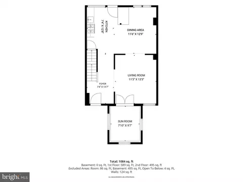 Floorplan - 3534 Overview Rd, Baltimore, MD 21215 photo 1 of 4