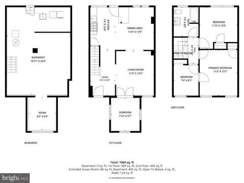 Floorplan - 3534 Overview Rd, Baltimore, MD 21215 photo 4 of 4