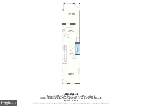 Floorplan - 2 N Clinton St, Baltimore, MD 21224 photo 1 of 4