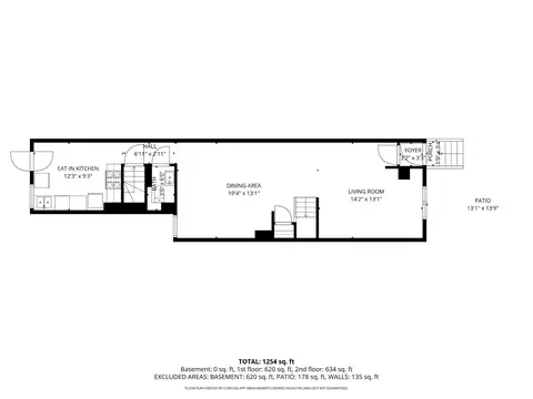 Floorplan - 1932 Mcculloh St, Baltimore, MD 21217 photo 1 of 4