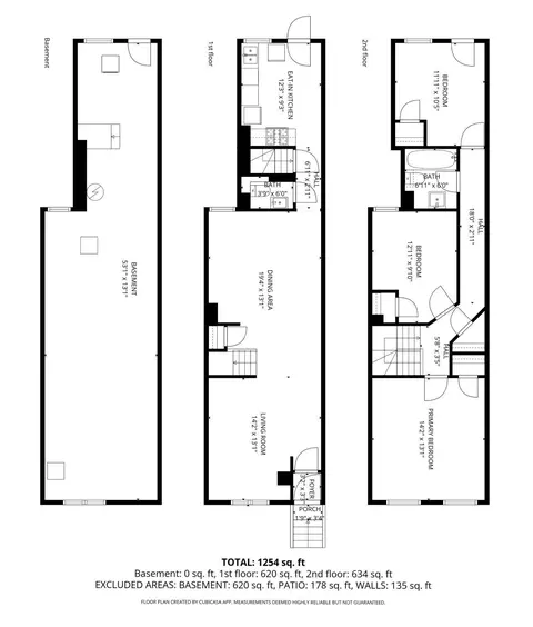 Floorplan - 1932 Mcculloh St, Baltimore, MD 21217 photo 3 of 4