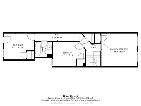 Floorplan - 1932 Mcculloh St, Baltimore, MD 21217 photo 2 of 4