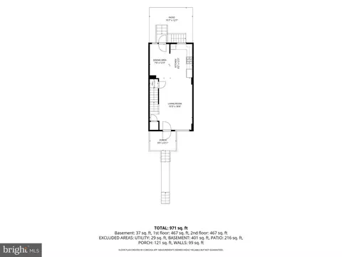 Floorplan - 4806 Greencrest Rd, Baltimore, MD 21206 photo 3 of 4