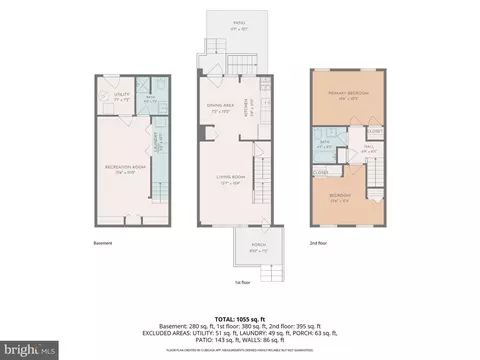 Floorplan - 3707 Mactavish Ave, Baltimore, MD 21229 photo 4 of 4