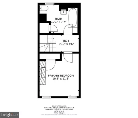 Floorplan - 109 E Gittings St, Baltimore, MD 21230 photo 2 of 4