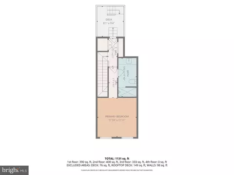Floorplan - 325 S Regester St, Baltimore, MD 21231 photo 3 of 5