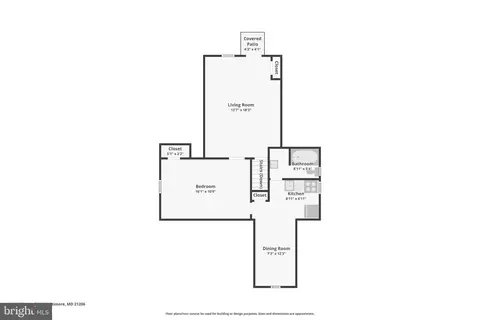Floorplan - 4003 Ridgecroft Rd, Baltimore, MD 21206 photo 3 of 4