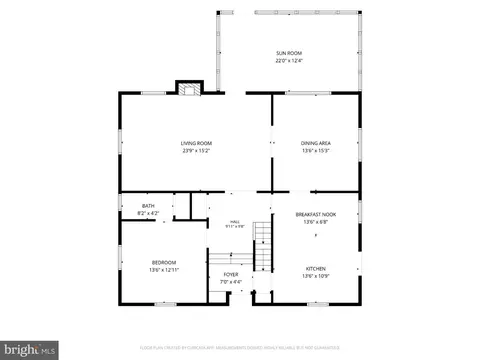 Floorplan - 3305 Bancroft Rd, Baltimore, MD 21215 photo 1 of 4
