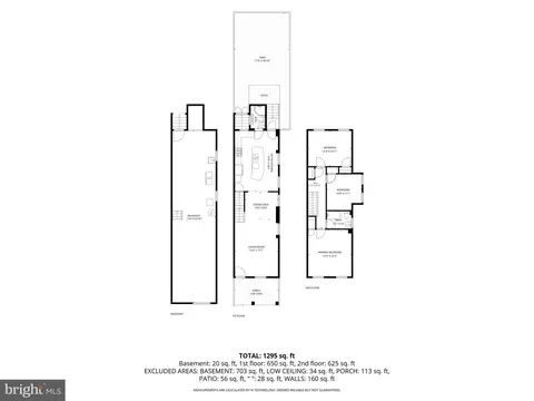 Floorplan - 1322 Weldon Ave, Baltimore, MD 21211 photo 1 of 4