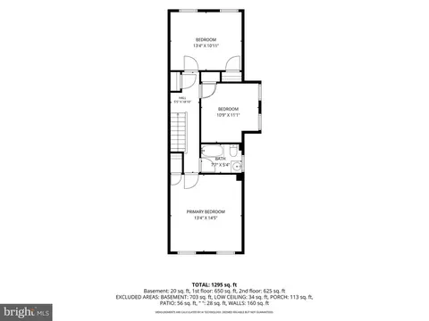 Floorplan - 1322 Weldon Ave, Baltimore, MD 21211 photo 3 of 4