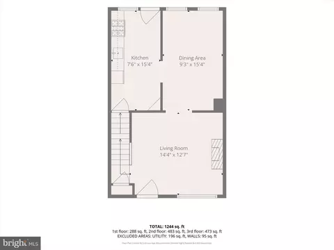 Floorplan - 1805 Crestview Rd, Baltimore, MD 21239 photo 4 of 4