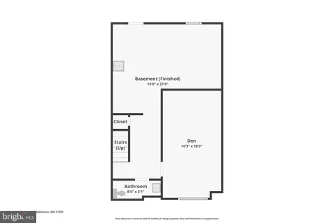 Floorplan - 1930 Northbourne Rd, Baltimore, MD 21239 photo 3 of 4