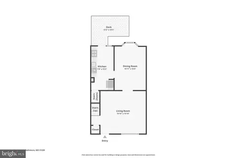 Floorplan - 1930 Northbourne Rd, Baltimore, MD 21239 photo 1 of 4