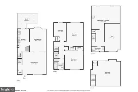 Floorplan - 1930 Northbourne Rd, Baltimore, MD 21239 photo 4 of 4
