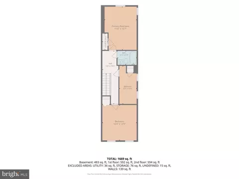Floorplan - 3310 E Lombard St, Baltimore, MD 21224 photo 2 of 4