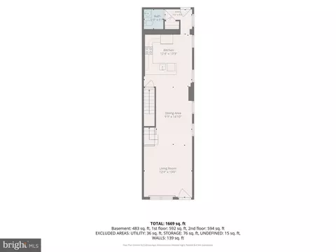 Floorplan - 3310 E Lombard St, Baltimore, MD 21224 photo 1 of 4