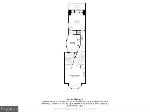 Floorplan - 2736 N Calvert St, Baltimore, MD 21218 photo 2 of 5