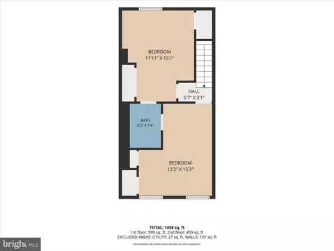 Floorplan - 3506 Clipper Rd, Baltimore, MD 21211 photo 2 of 3
