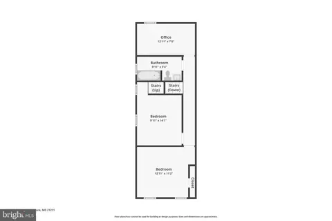 Floorplan - 1024 Union Ave, Baltimore, MD 21211 photo 1 of 2