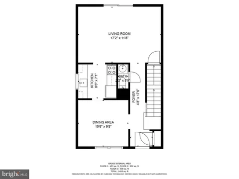 Floorplan - 1205 E 43rd St, Baltimore, MD 21239 photo 1 of 3