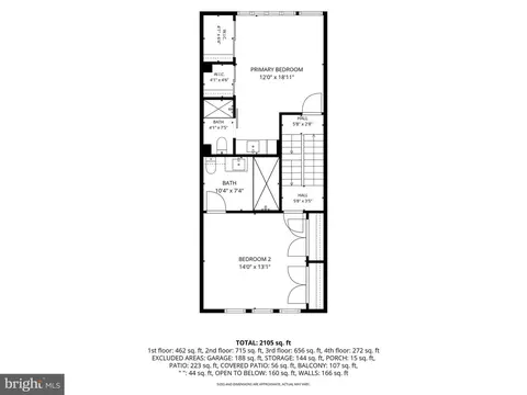 Floorplan - 2439 Boston St, Baltimore, MD 21224 photo 4 of 5