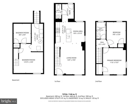 Floorplan - 748 Mckewin Ave, Baltimore, MD 21218 photo 1 of 4