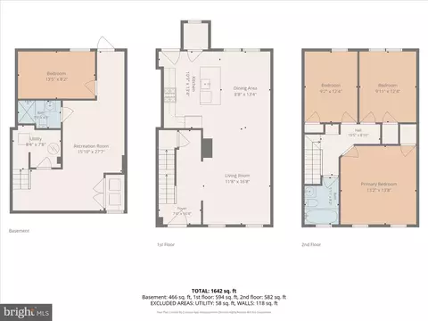 Floorplan - 1824 E 32nd St, Baltimore, MD 21218 photo 1 of 4