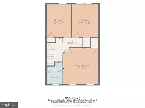Floorplan - 1824 E 32nd St, Baltimore, MD 21218 photo 3 of 4